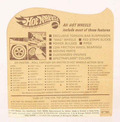 Lot 641 - Hot Wheels Redline Mighty Maverick Spectraflame Red