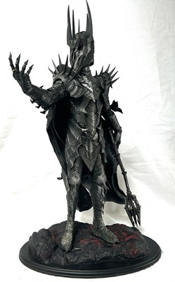 Lot 466 - Sideshow Weta Lord of the Rings The Dark Lord Sauron Statue