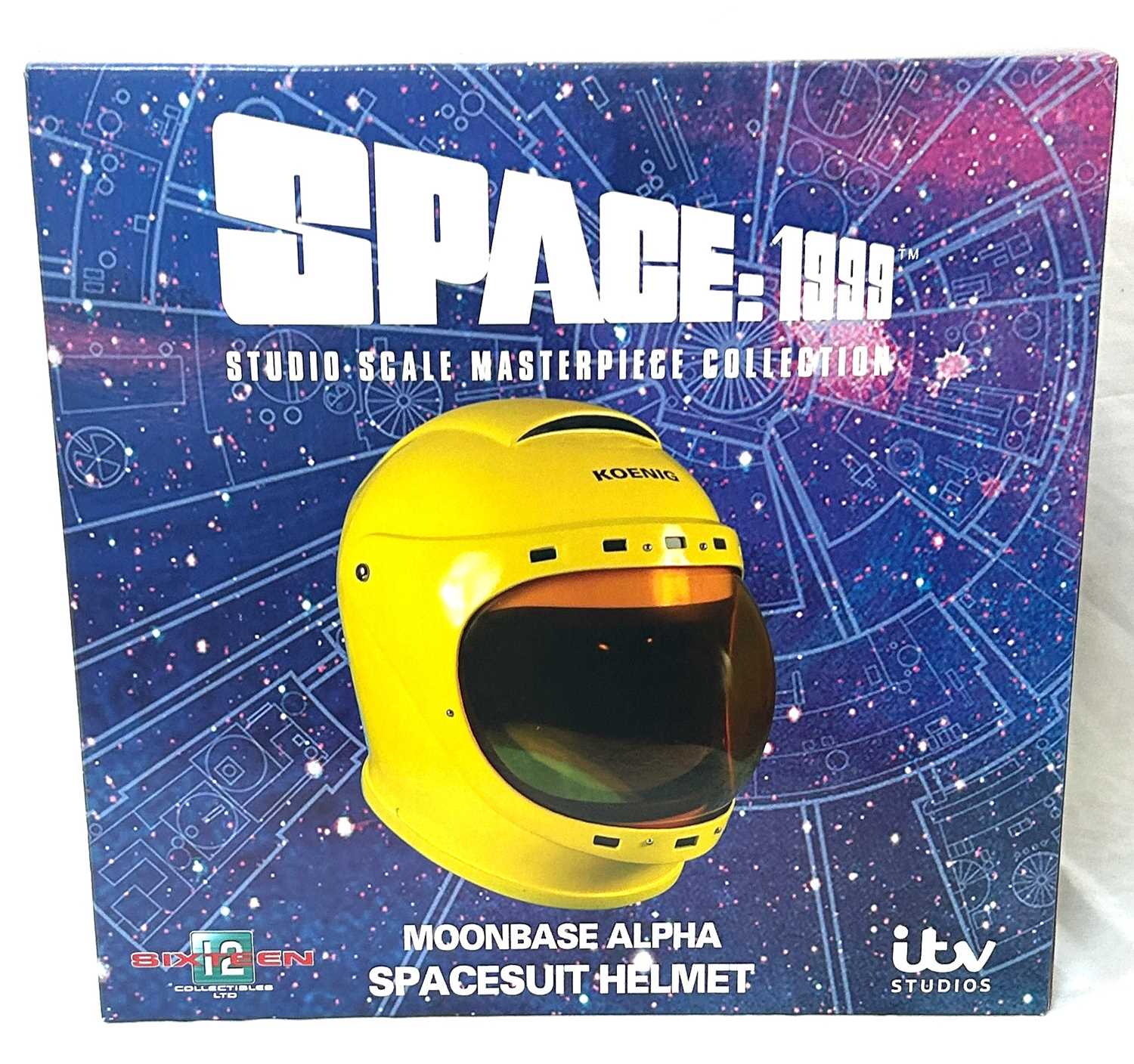 Lot 470 - Sixteen 12 Space 1999 Moonbase Alpha Spacesuit Helmet No.37/200 made 1:1 Scale Replica