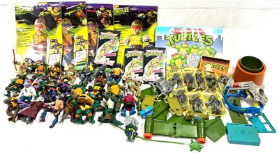 Lot 189 - Large quantity of vintage & modern Teenage Mutant Ninja Turtles collectables