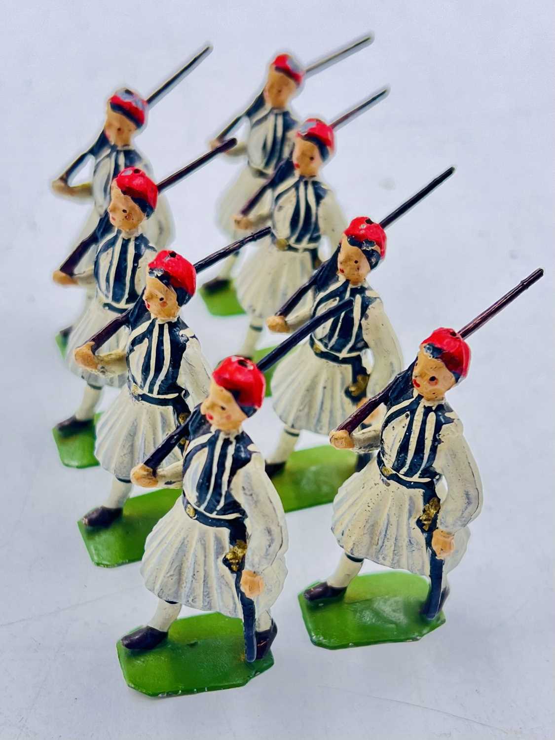 Lot 23 - Britains - Set 196 - Evzones [1946 version]