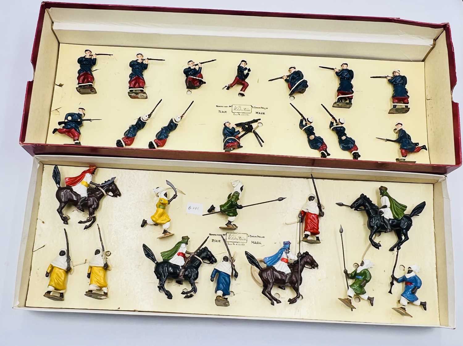 Lot 37 - Britains Set 2097 - French Foreign Legion & Arabs, [1954 - 61 version]