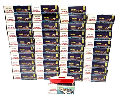 Lot 228 - T vintage Battery Operated Cabin Cruiser Boat x 40 MIB