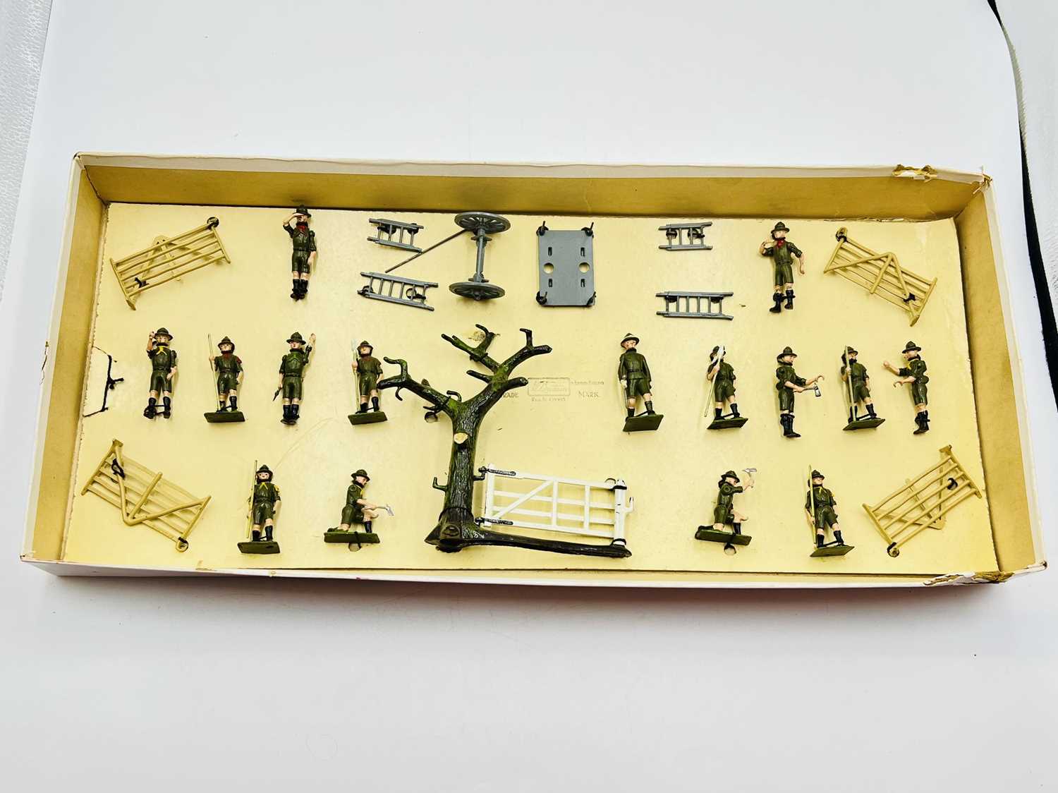 Lot 41 - Britains - from Set 181 - Boy Scout Display Set [Post War version]
