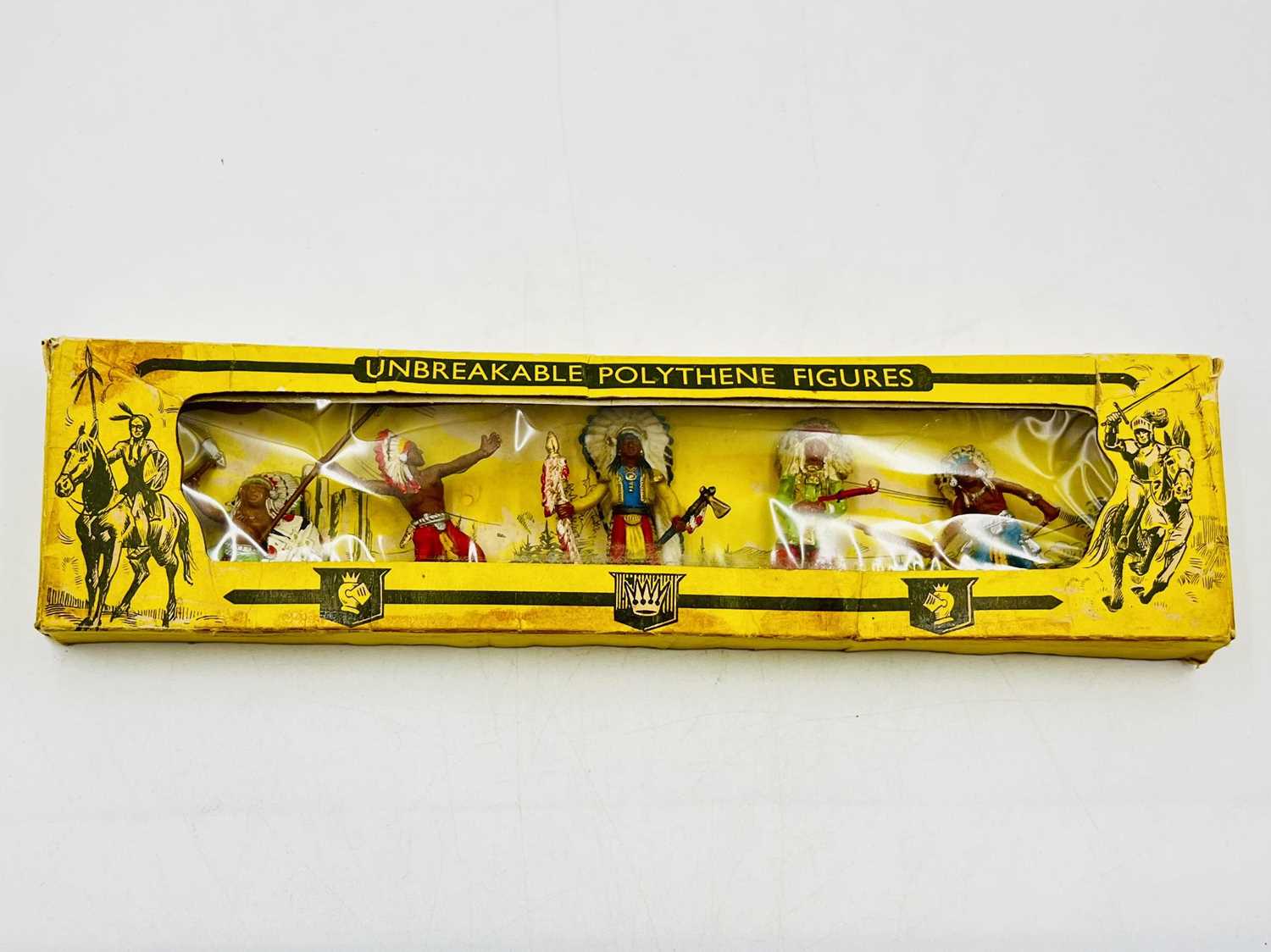 Lot 57 - Cherilea - Wild West Series, Circa, 1965, comprising: 5 x Indian Braves / Chiefs
