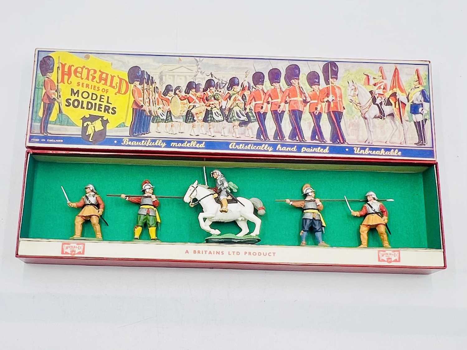 Lot 61 - Britains - Herald - English Civil War [1959 - 1962] - Un-catalogued Set, Circa,1962