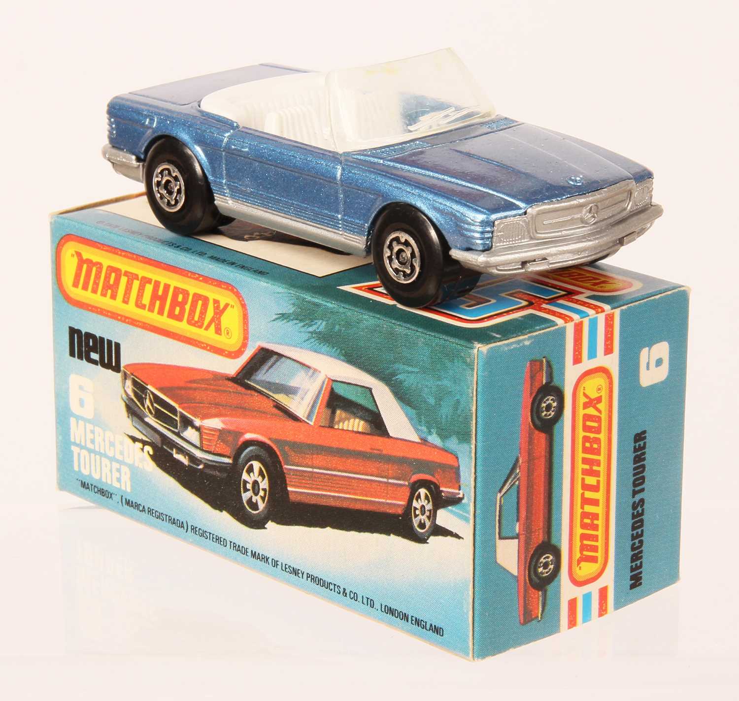 Lot 359 - Matchbox Superfast 6c Mercedes Convertible
