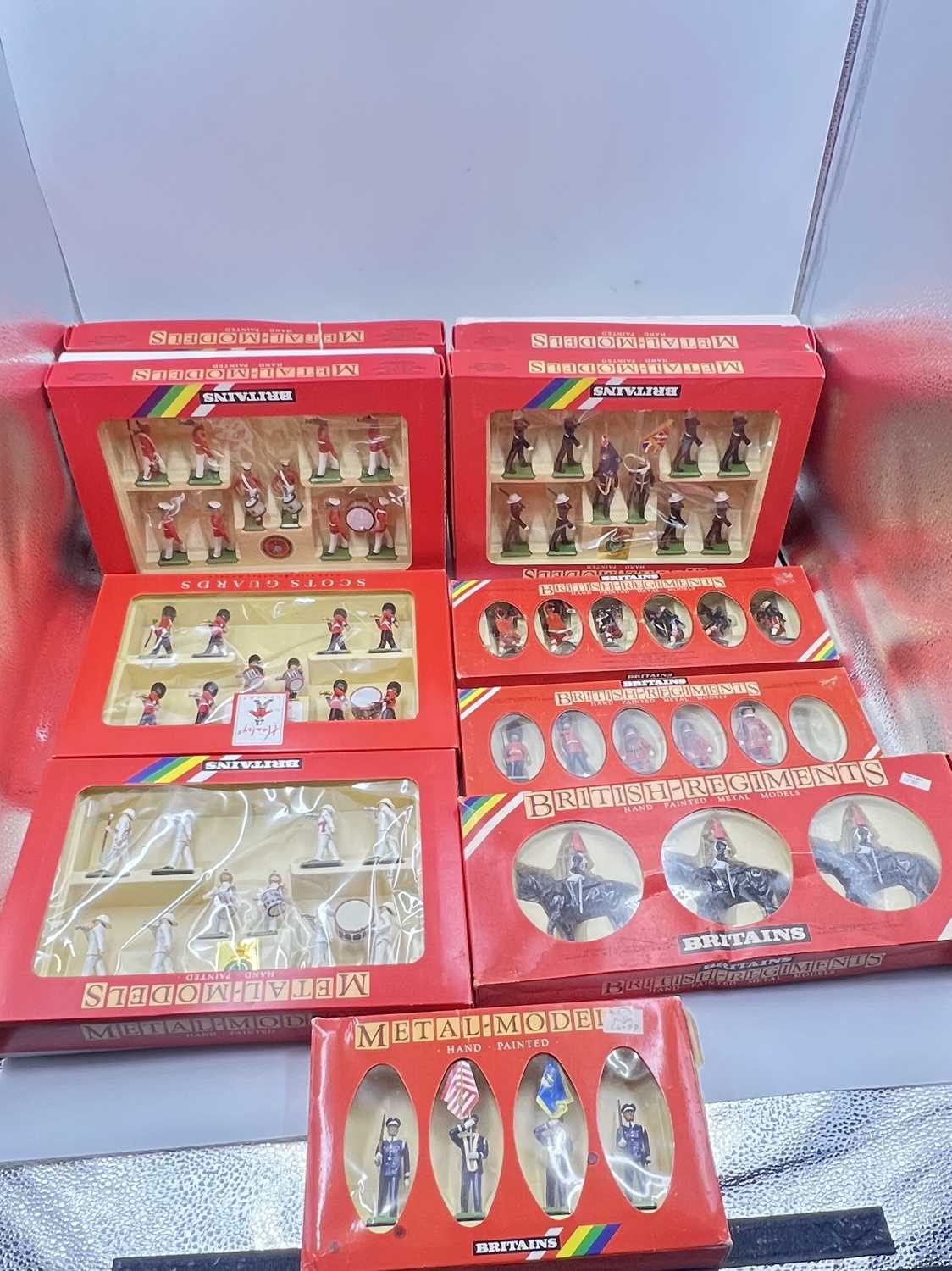 Lot 67 - Britains Limited Editions, comprising: Set 5187 - The Bahamas Police Band [1987 only]