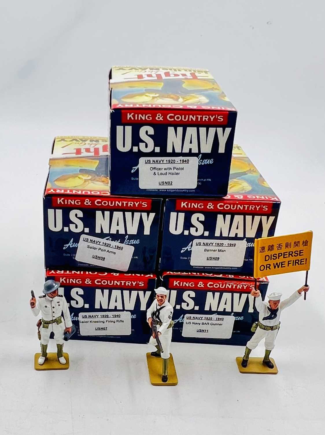 Lot 73 - King & Country - U.S. Navy Series