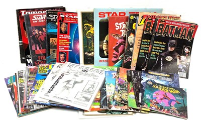 Lot 259 - Large selection of Comics, Magazines, Annuals, Poster Magazines and Movie Books