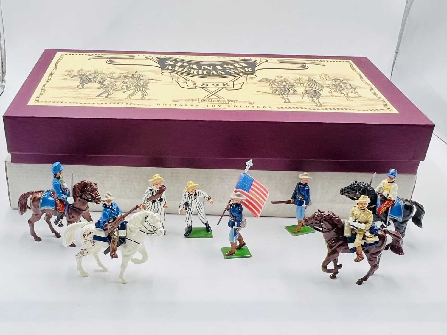 Lot 92 - Britains - Limited Editions - Set 8899 - Spanish American War, 1898