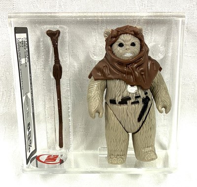 Lot 269 - Kenner Star Wars vintage Chief Chirpa 3 3/4" figure (Hong Kong) UKG Graded 85%