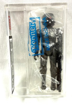Lot 271 - Kenner Star Wars vintage Zuckuss 3 3/4" figure ESB-G BAGGIE, UKG Graded 85%