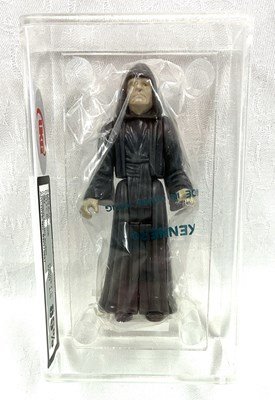 Lot 272 - Kenner Star Wars vintage Emperor 3 3/4" figure ROTJ-C BAGGIE, UKG Graded 85%