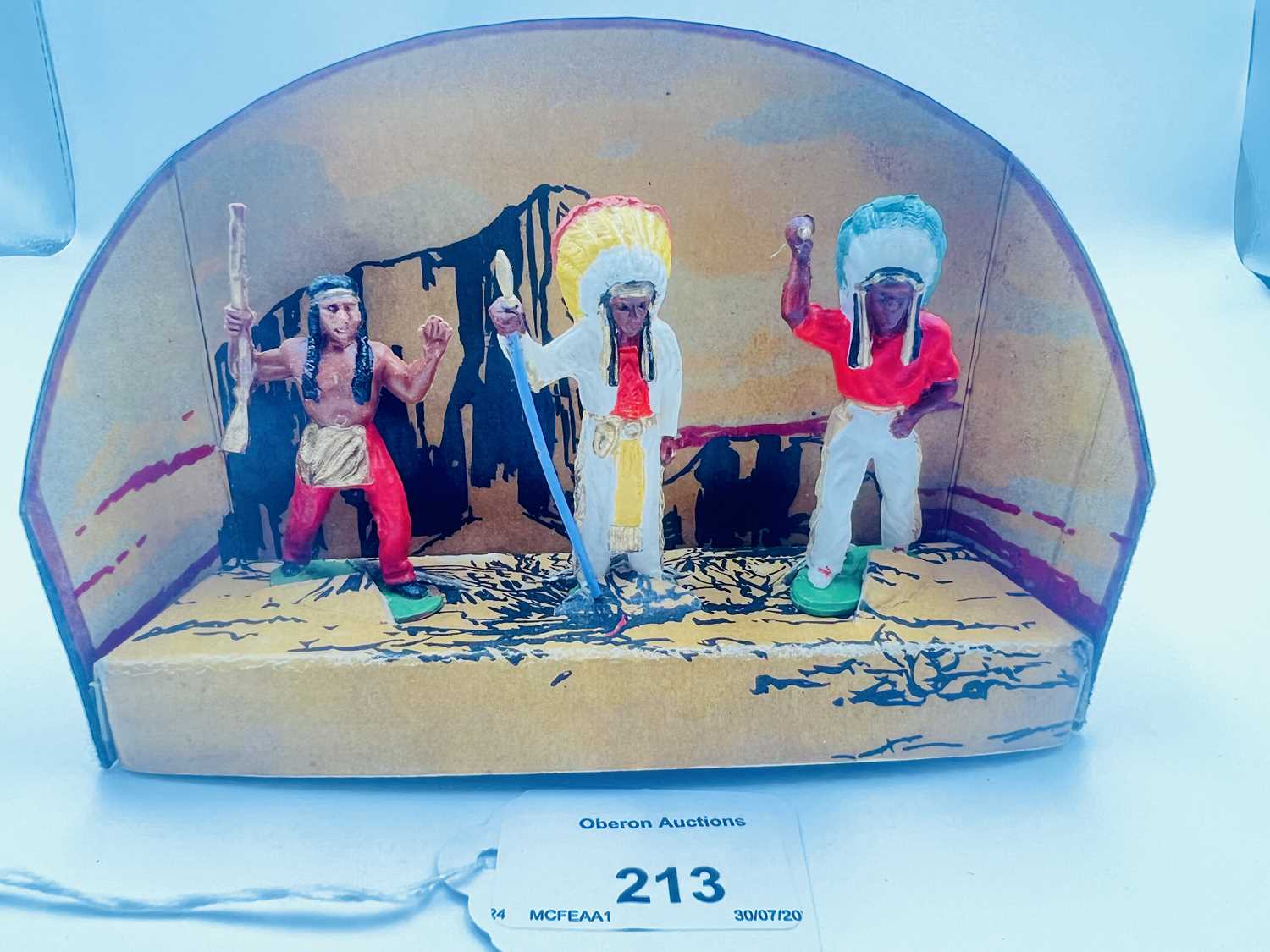 Lot 213 - Timpo Solids - Model Ref: - Indian Set,