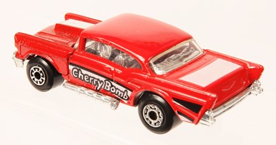 Lot 14 - Matchbox Superfast 4d '57 Chevy FACTORY WHEEL TRIAL