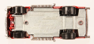 Lot 14 - Matchbox Superfast 4d '57 Chevy FACTORY WHEEL TRIAL