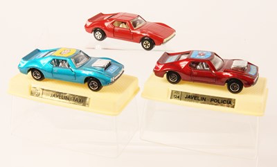 Lot 20 - Mini Mira (Made in Spain) Group of 3 x AMX Javelin Matchbox Superfast Copy Models