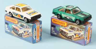 Lot 21 - Matchbox Superfast 2 x 9c Ford Escort RS2000