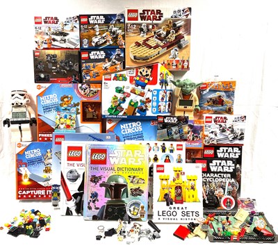 Lot 303 - Large quantity of Lego & construction sets including NBA basketball, Star Wars and others