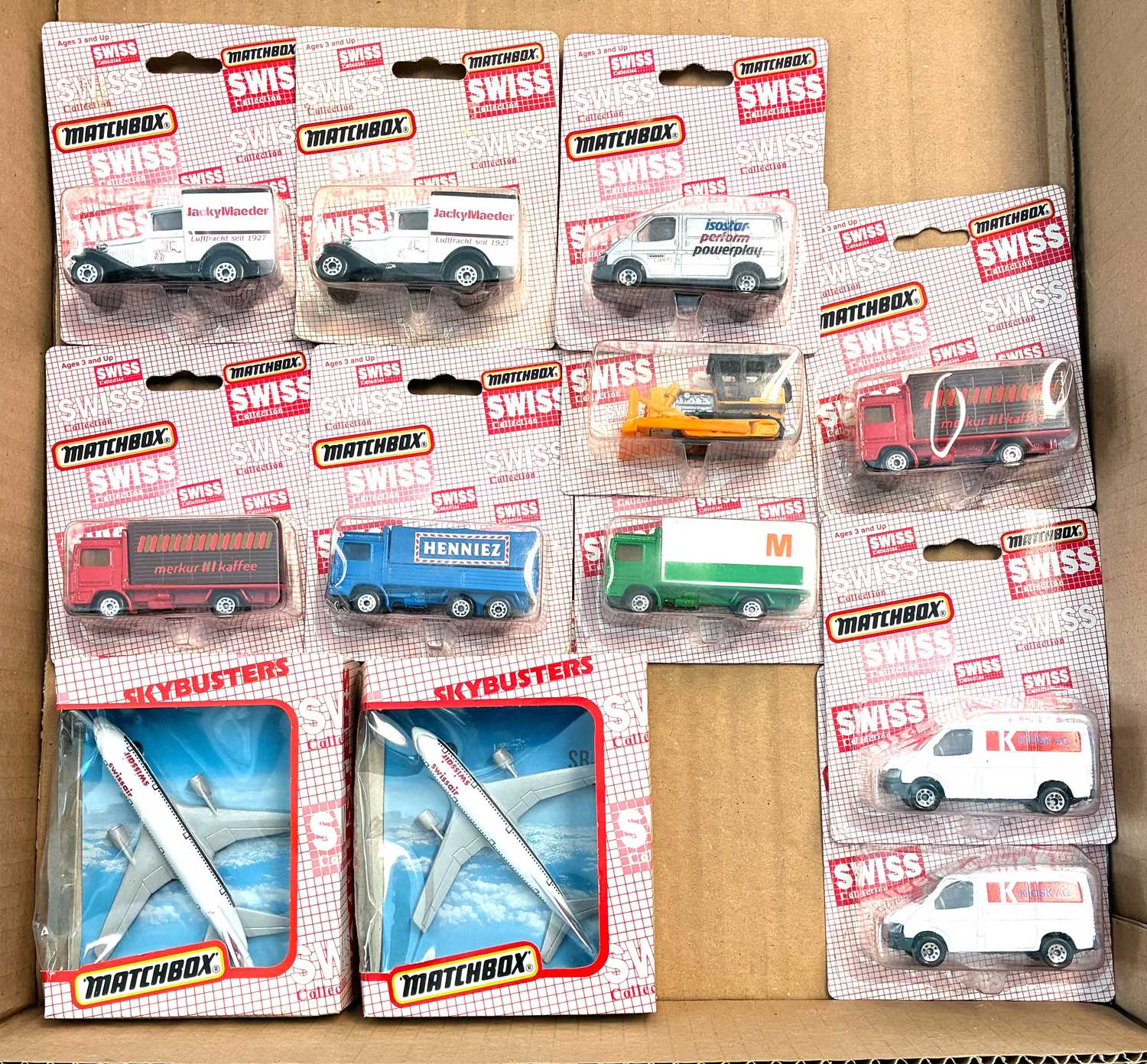Lot 15 - Matchbox Superfast - Swiss Collection. Mixed group of vehicles.