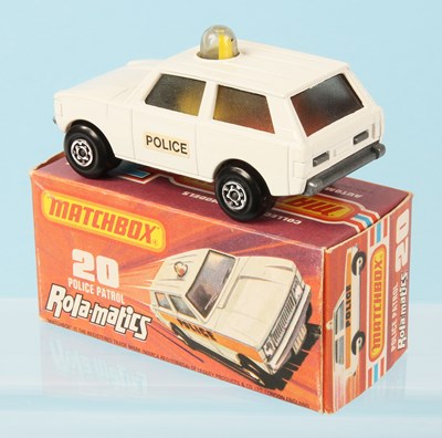 Lot 37 - Matchbox Superfast 20b Range Rover Police Patrol WITH SMALL POLICE DOOR LABELS