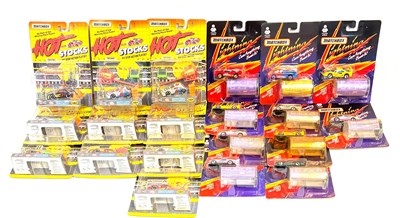 Lot 18 - Matchbox Hot Stocks & Lightning series cars.