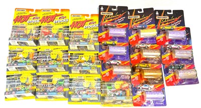 Lot 18 - Matchbox Hot Stocks & Lightning series cars.