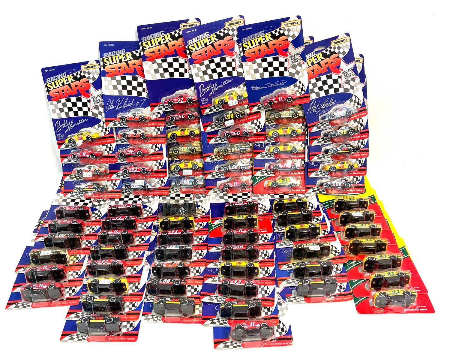 Lot 19 - Matchbox - China International. Group of Nascar Racing Super Stars.