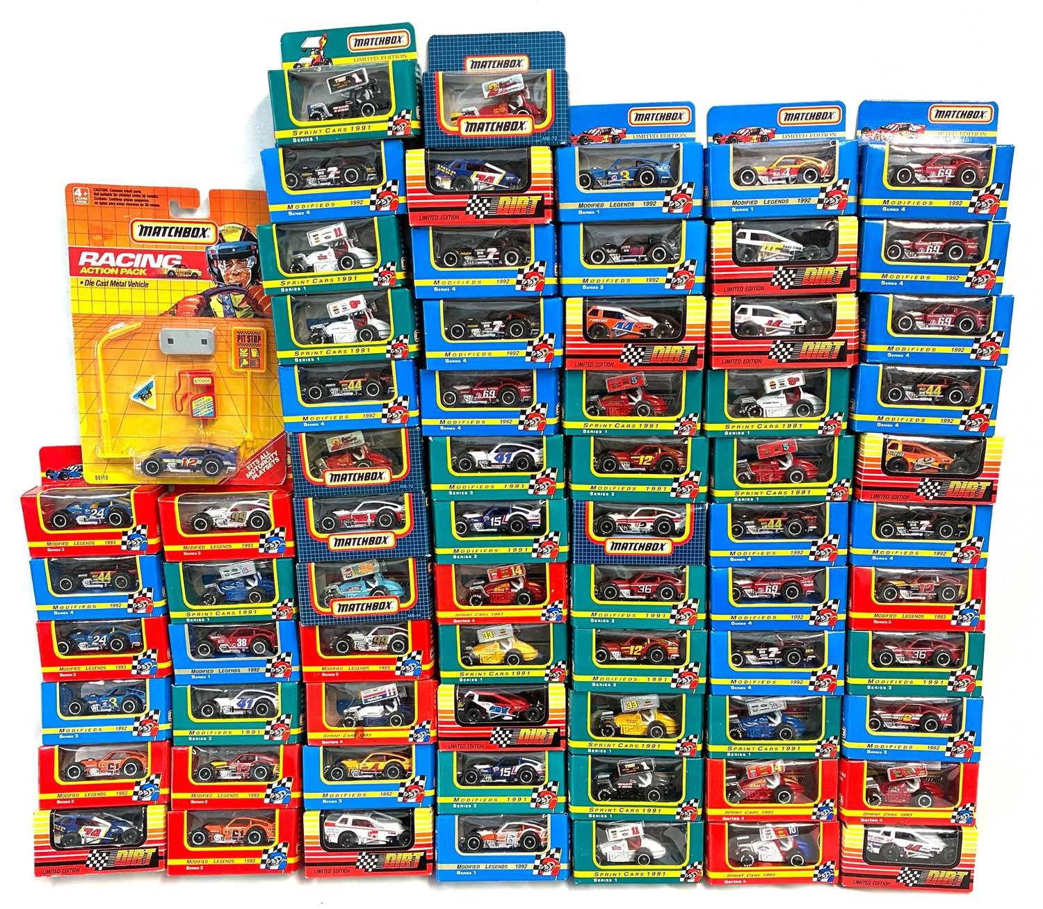 Lot 21 - Matchbox International. Group of Modifieds & Sprint Cars.