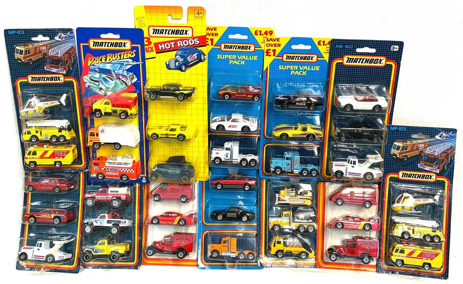 Lot 24 - Matchbox - Thailand, Macau & China - Group of Triple Packs.