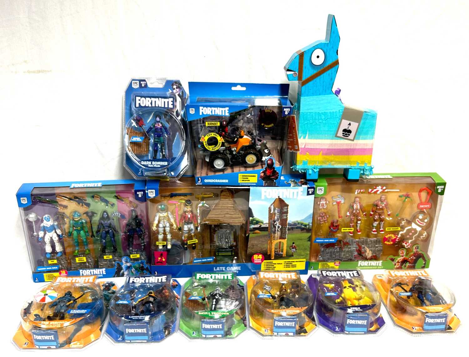 Lot 36 - Epic Games Fortnite 3 3/4" figures and figure sets x 12