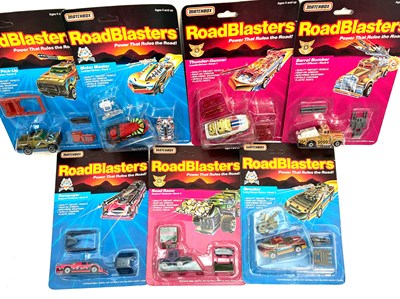 Lot 68 - Matchbox Roadblasters x 7 MISP