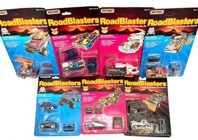 Lot 69 - Matchbox Roadblasters x 7 MISP
