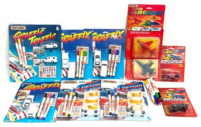 Lot 71 - Matchbox Super Color Changers, & Graffic sets x 10 MISP