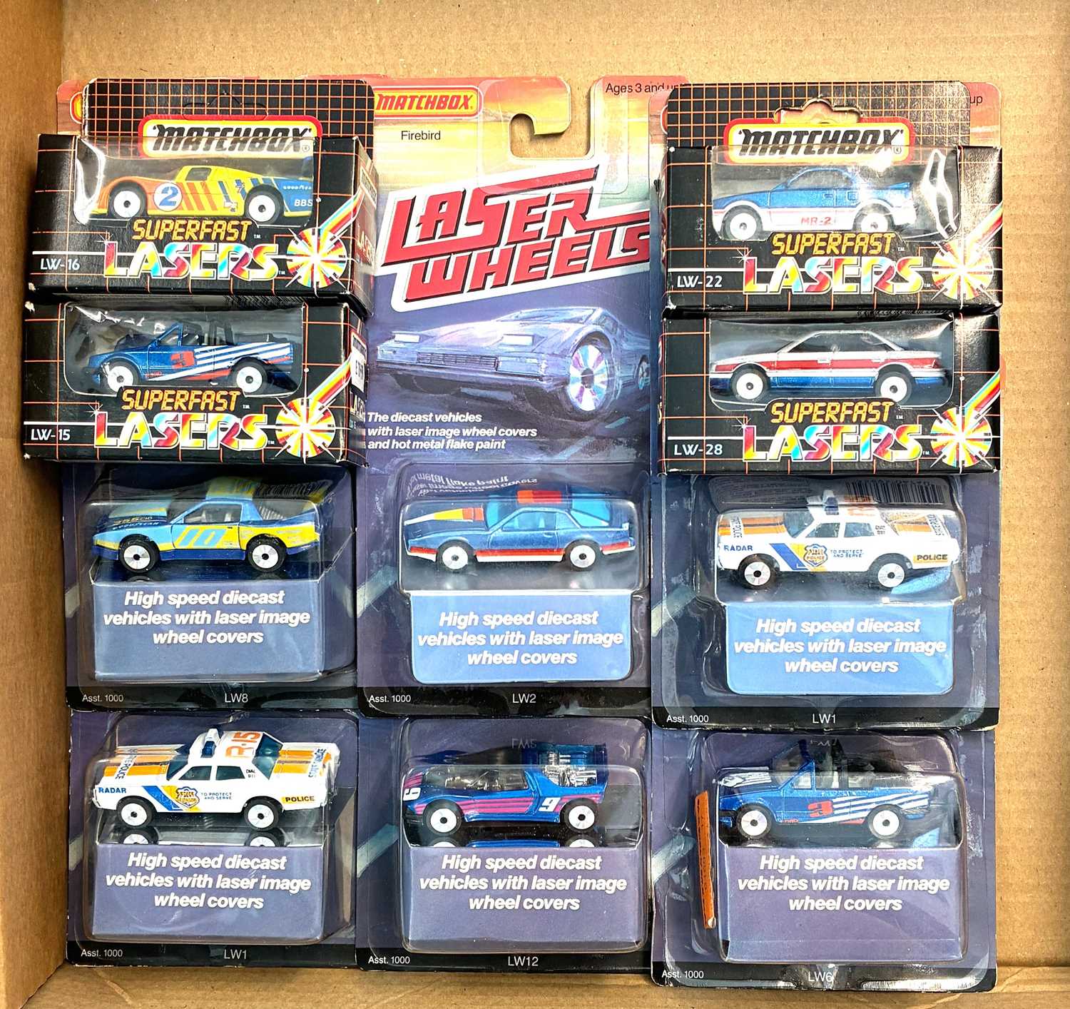 Lot 42 - Matchbox Superfast Lasers & Laser Wheels Cars.