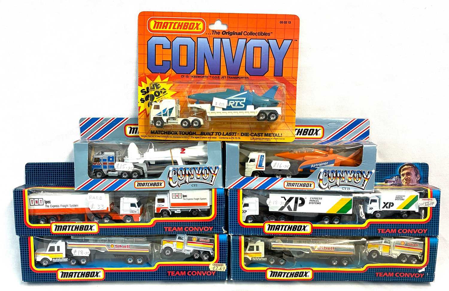 Lot 47 - Matchbox Superfast Group of Late 1980's to Early 1990's Issue Team Convoy Twin Packs & Others