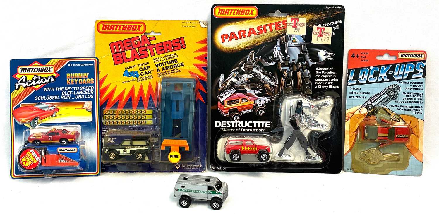 Lot 50 - Matchbox Group of 1980's Blister Packed Vehicles.