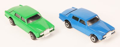Lot 68 - Matchbox Superfast 2 x 24a Rolls Royce Silver Shadow MADE IN BULGARIA ISSUES
