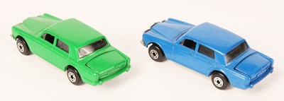 Lot 68 - Matchbox Superfast 2 x 24a Rolls Royce Silver Shadow MADE IN BULGARIA ISSUES