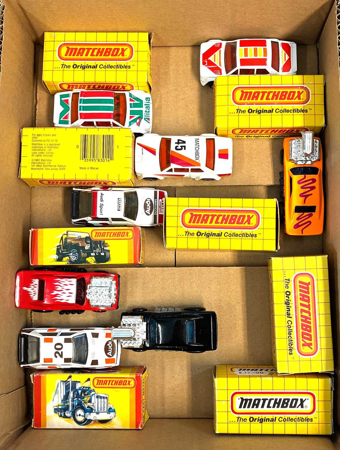 Lot 61 - Matchbox - Made in England, Macau, Thailand & China Group of Cars.