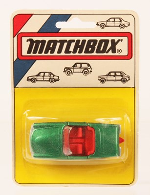 Lot 75 - Matchbox Superfast 27a Mercedes 230SL MADE IN HUNGARY ISSUE METALLIC EMERALD GREEN