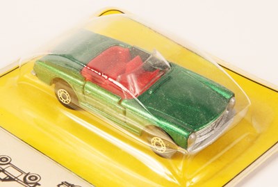 Lot 75 - Matchbox Superfast 27a Mercedes 230SL MADE IN HUNGARY ISSUE METALLIC EMERALD GREEN