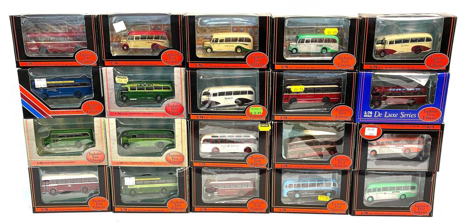 Lot 77 - EFE Mixed group of single deck buses & coaches.