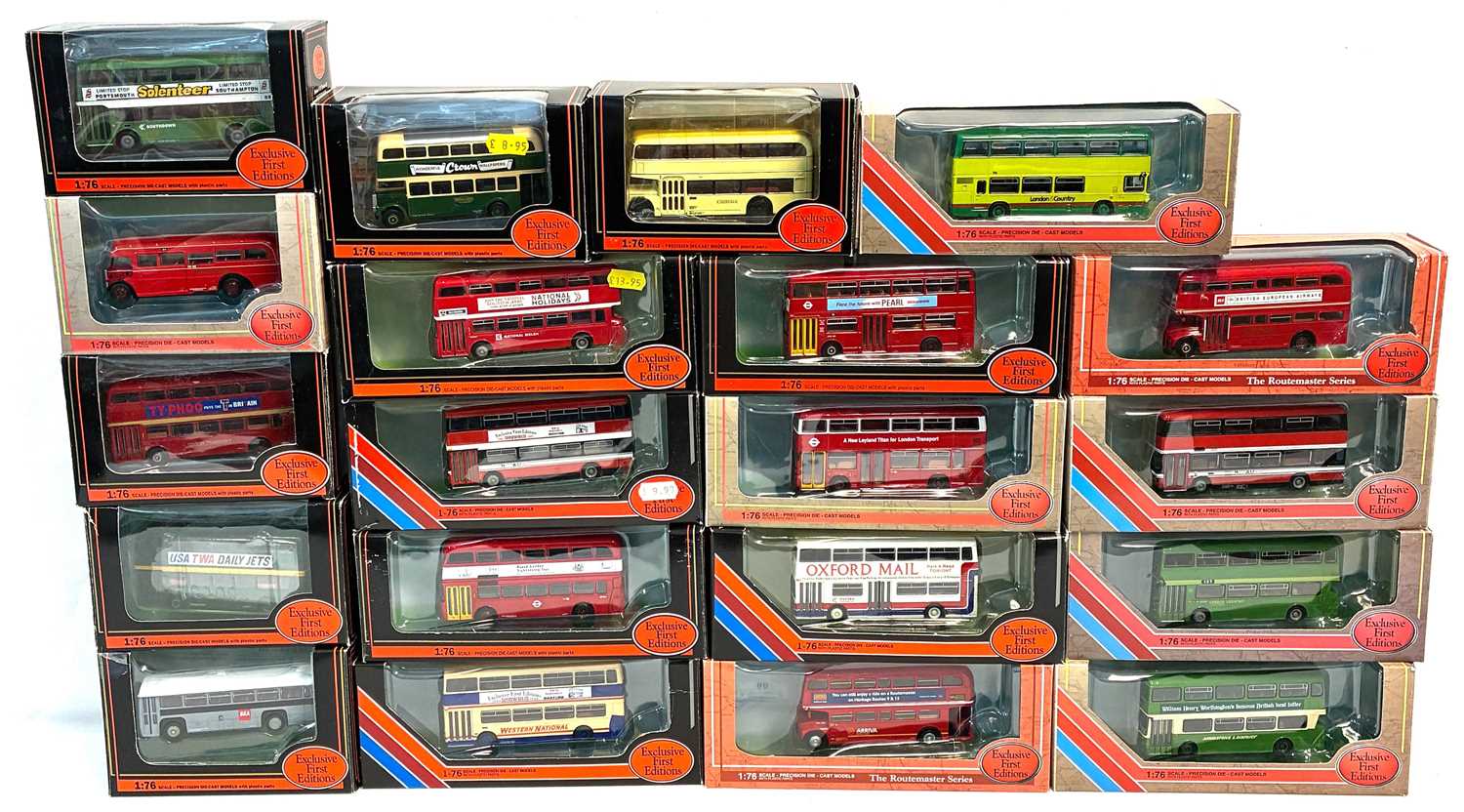 Lot 80 - EFE Mixed group of mainly Double Deck Buses.