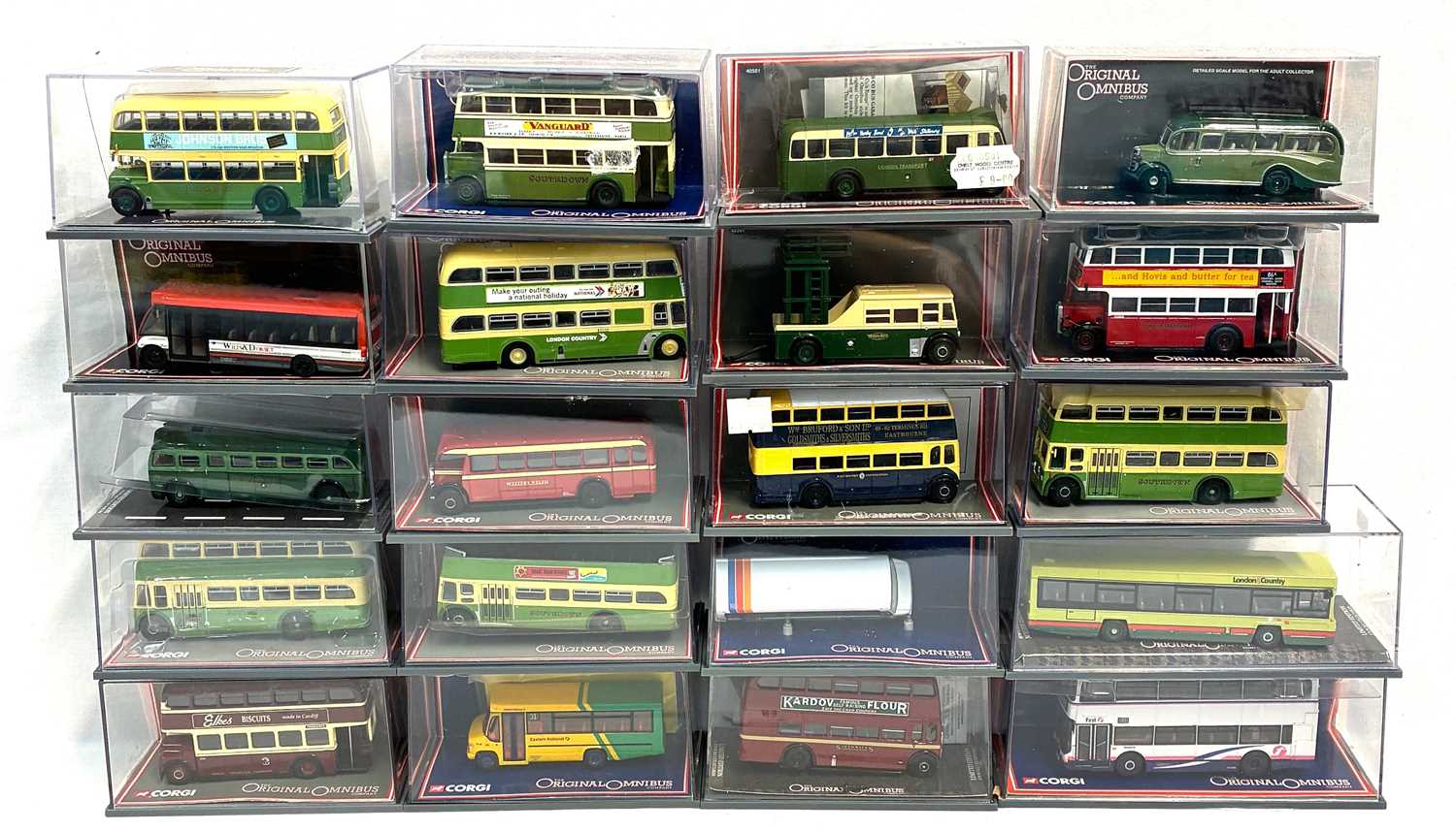 Lot 83 - Corgi Original Omnibus - Mixed Group of Buses.