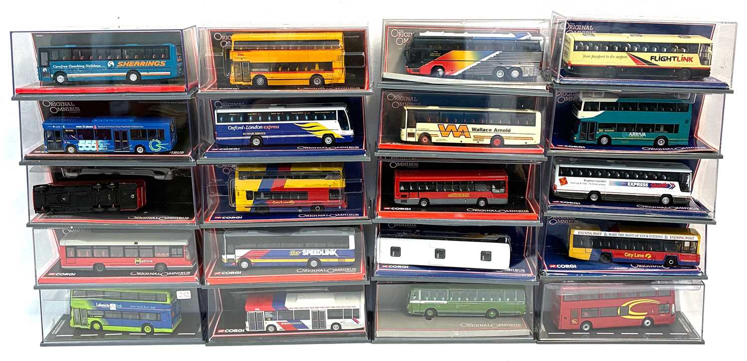 Lot 85 - Corgi Original Omnibus - Mixed Group of Buses & Coaches.