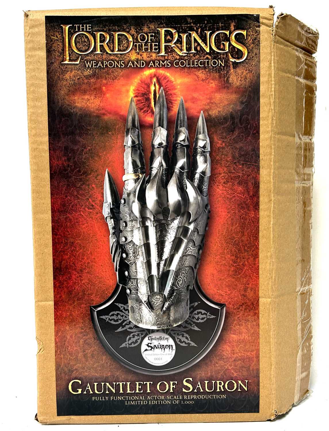 Lot 471 - United Cutlery Lord of the Rings Gauntlet of Sauron 1:1 scale Prop Replica