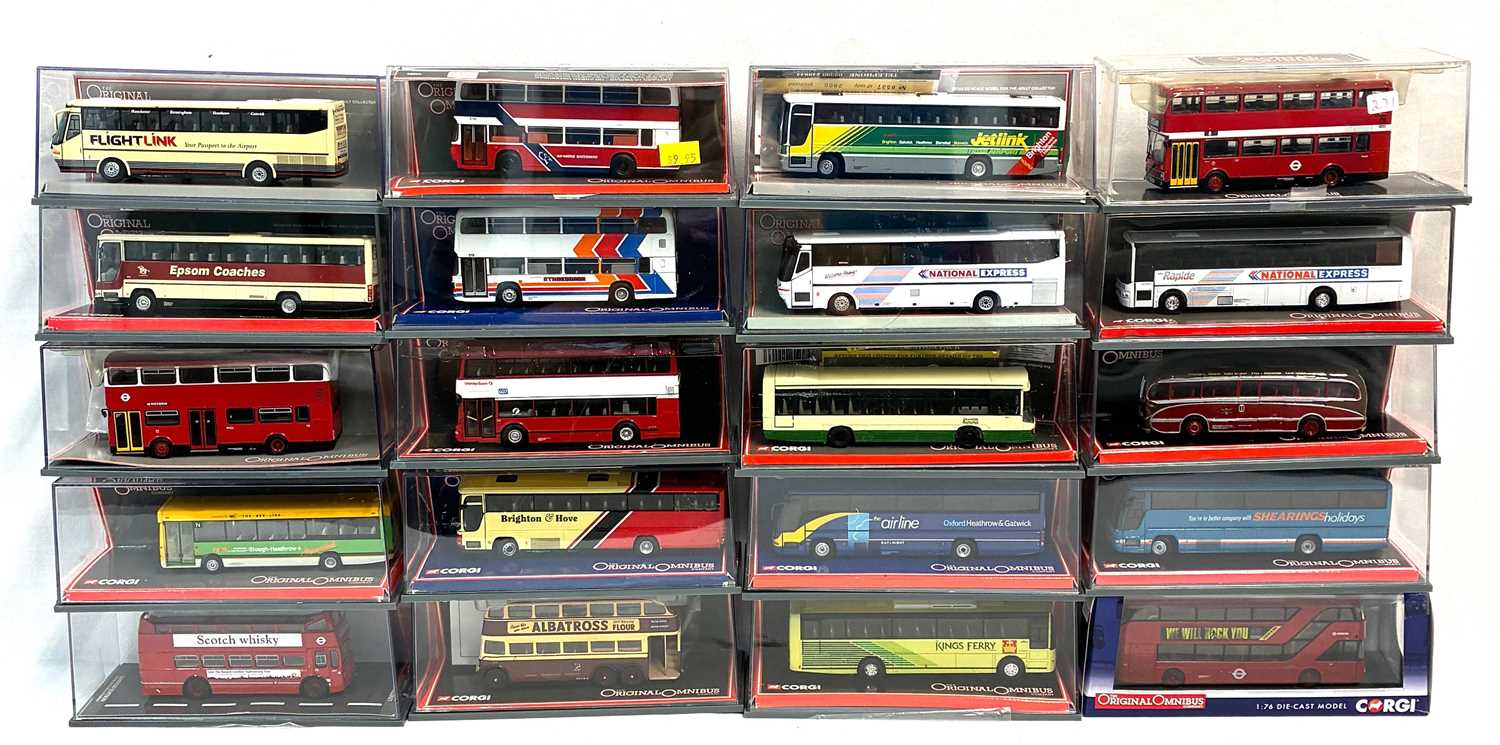 Lot 86 - Corgi Original Omnibus - Mixed Group of Buses & Coaches.
