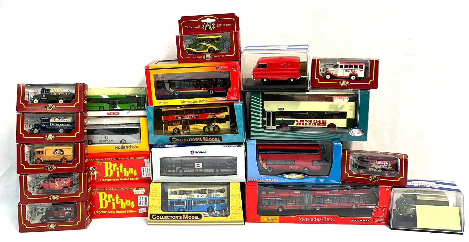 Lot 88 - Britbus, Creative Master, Oxford & others. Mixed Group of Buses & Commercial Vehicles.